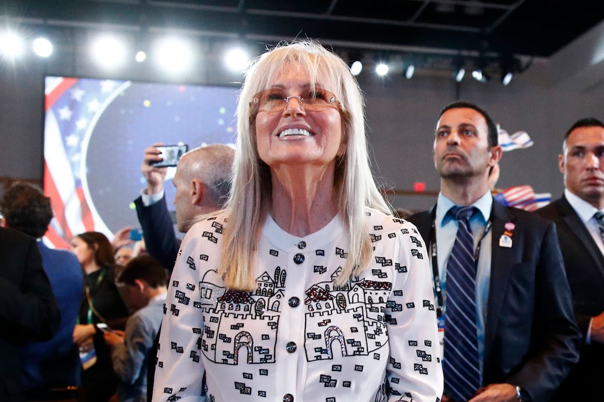 Miriam Adelson se colocó como la persona más rica de todo el estado de Nevada (AP Foto/Patrick Semansky, Archivo)
