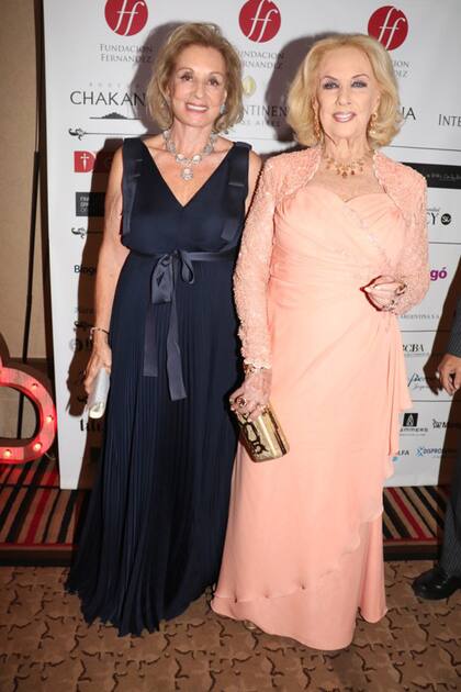 Miriam Bagó y Mirtha Legrand