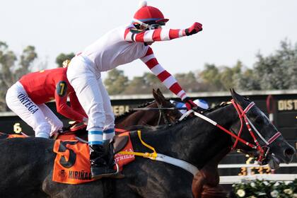 Miriñaque logró en la Polla de Potrillos su tercer éxito consecutivo