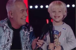 Mirko cantó en La Voz Argentina y sorprendió al jurado (Foto: Captura de video)