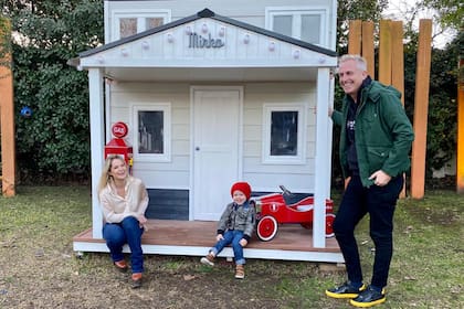 Mirko, el hijo de Marley, tiene una de las casitas