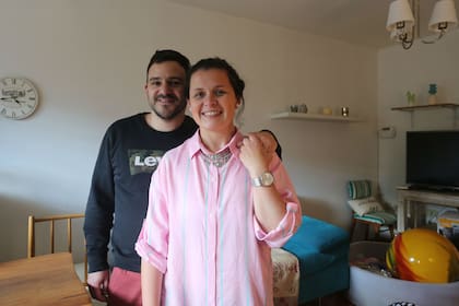 Mirko y Eugenia, juntos pese a la grieta