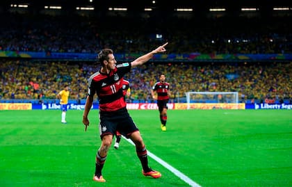 Miroslav Klose es el máximo goleador histórico de los Mundiales con 16 tantos convertidos