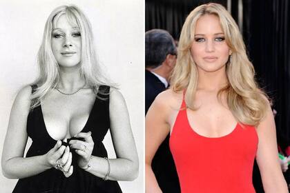 Mirren y Lawrence, una belleza similar