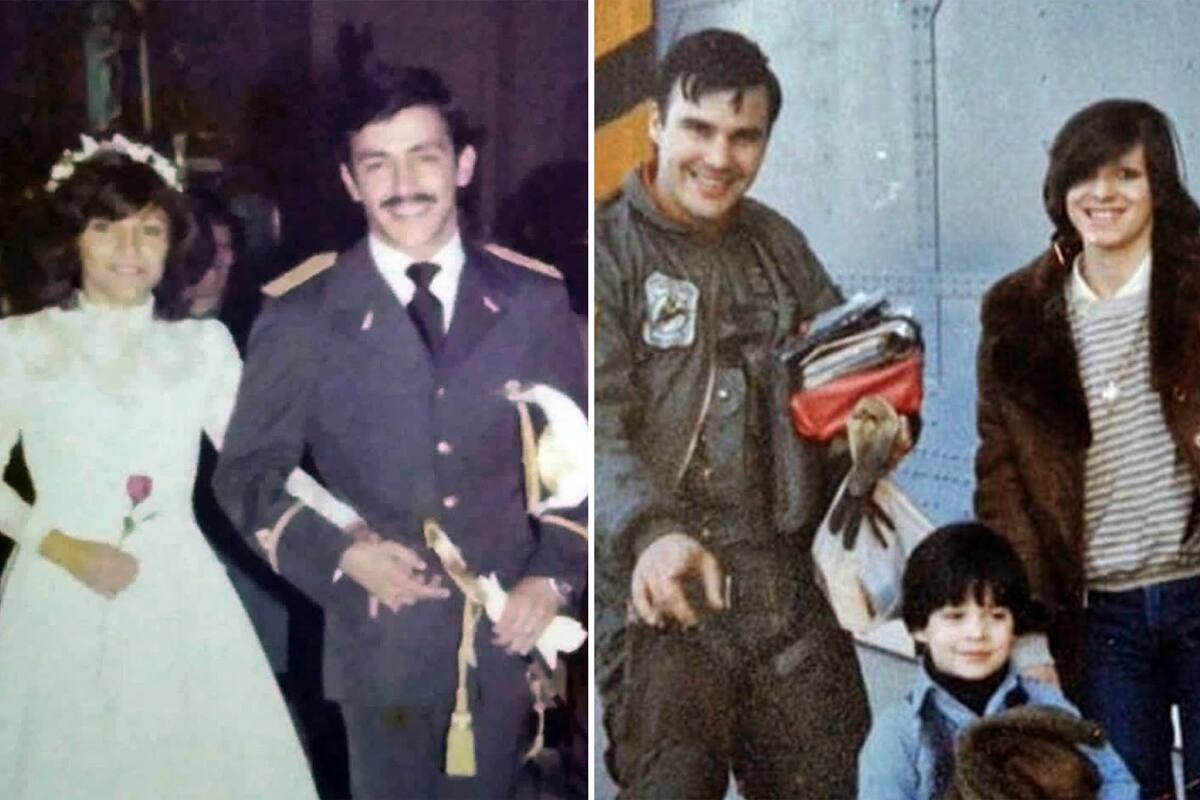 Mirta y Cecilia fueron vecinas en un edificio de la Fuerza Aérea en Mendoza mientras sus maridos combatían en Malvinas