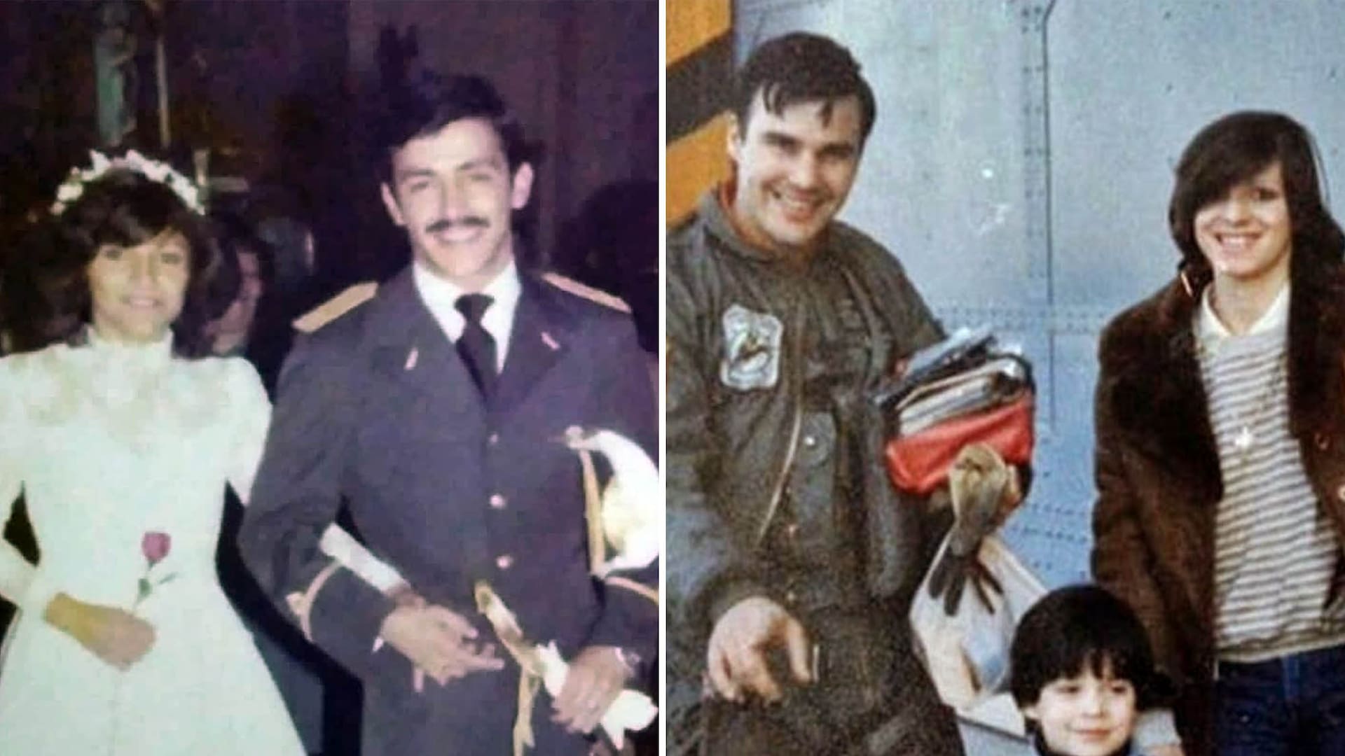 Mirta y Cecilia fueron vecinas en un edificio de la Fuerza Aérea en Mendoza mientras sus maridos combatían en Malvinas