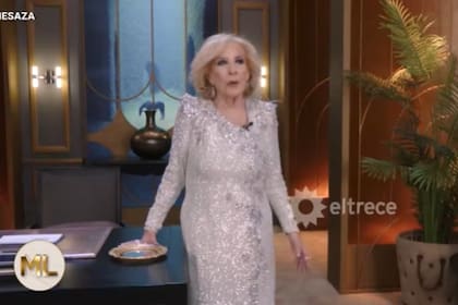 Mirtha, de plateado