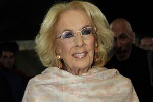 Mirtha Legrand, anoche en el Luna Park