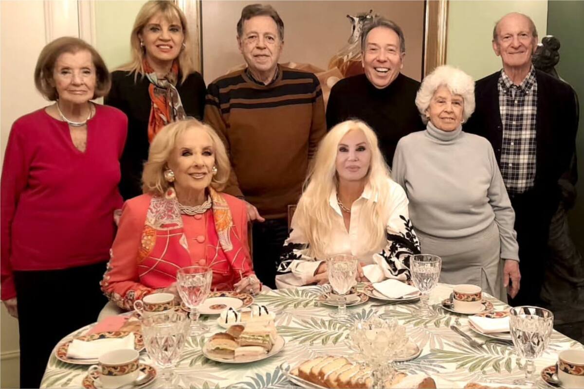 Mirtha Legrand armó una juntada por el Día del Amigo y Susana Giménez dijo presente