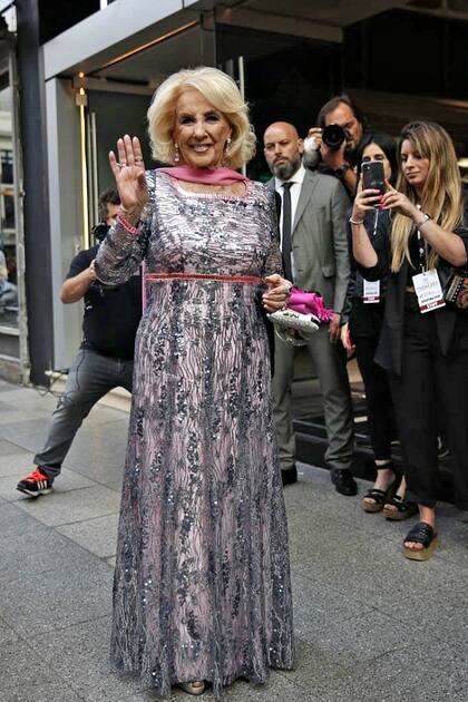 Mirtha Legrand en la reapertura del Teatro Tronador de Mar del Plata