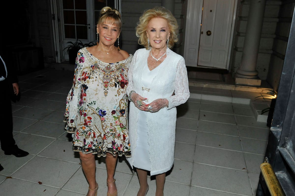 Mirtha Legrand festejó su cumpleaños en la casa de su hija, Marcela, con un grupo selecto de amigos y familiares