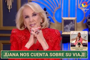 Mirtha Legrand habló con Juana Viale en vivo y su nieta le contó detalles increíbles del viaje