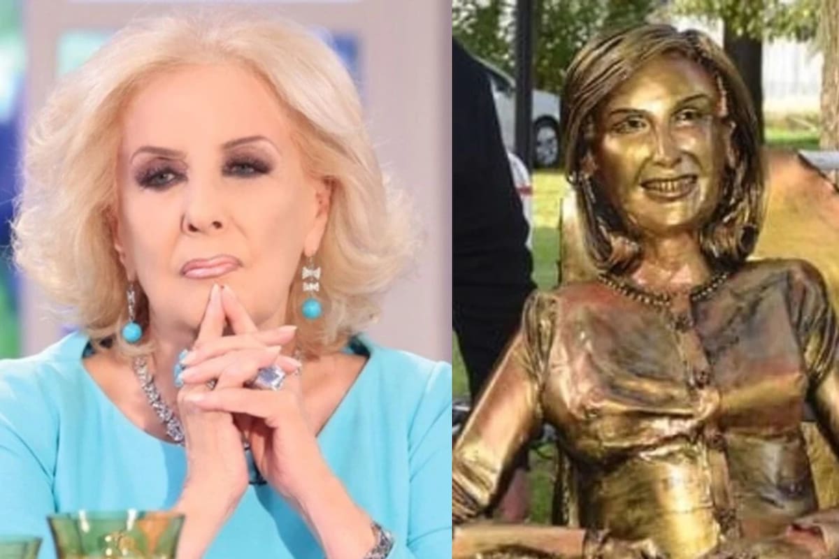 Mirtha Legrand habló de la estatua que le hicieron en su nombre (Captura video/ Captura Twitter)