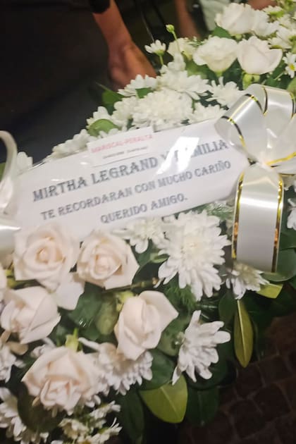 Mirtha Legrand hizo llegar flores al velorio de Antonio Gasalla