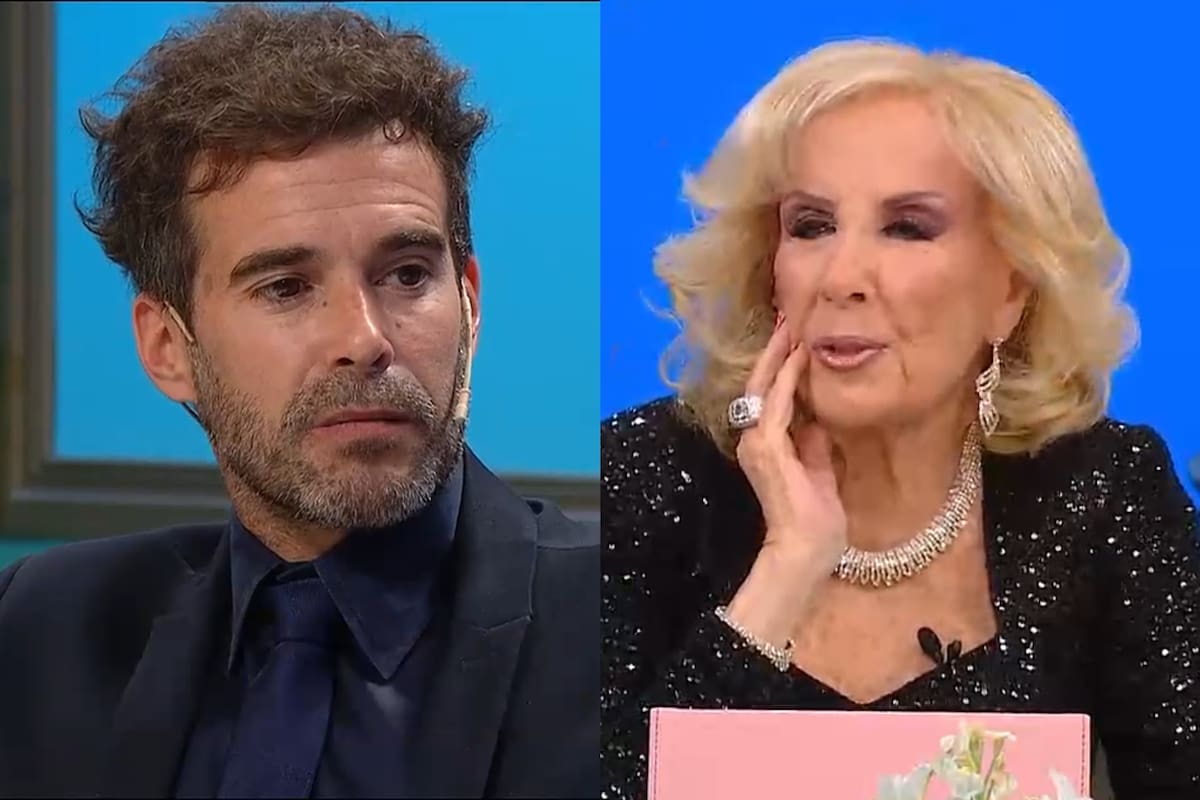 Mirtha Legrand le hizo un pase de factura a Nicolás Cabré en directo y lo descolocó