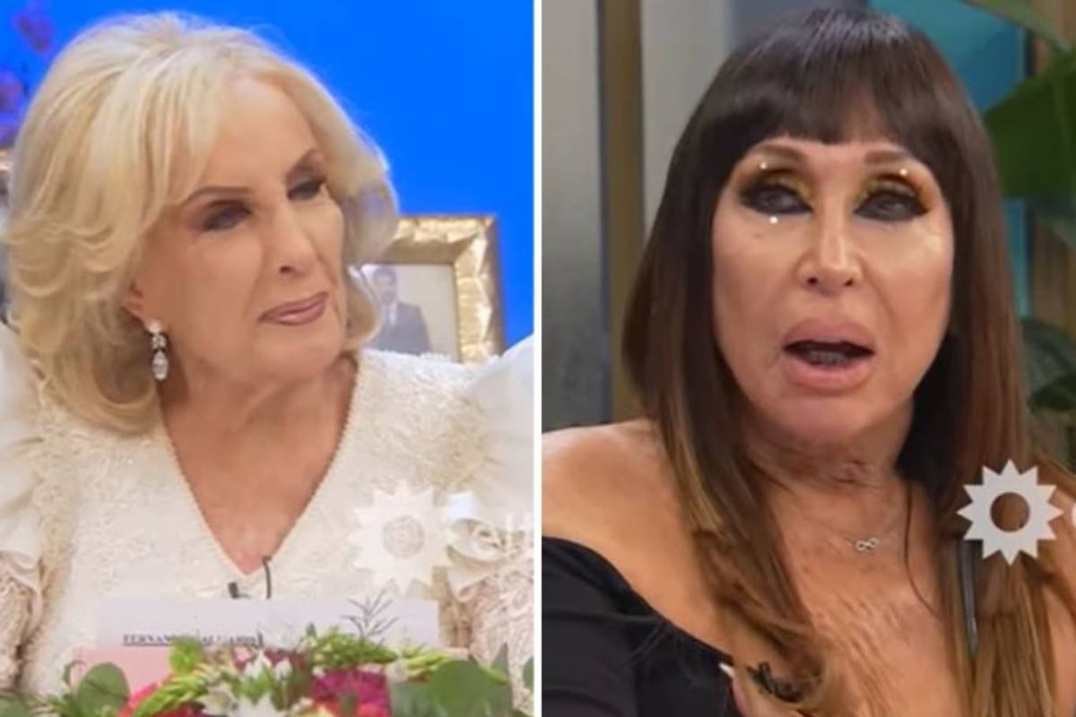 Mirtha Legrand le hizo una pregunta a quemarropa a Moria Casán, que quedó totalmente sorprendida