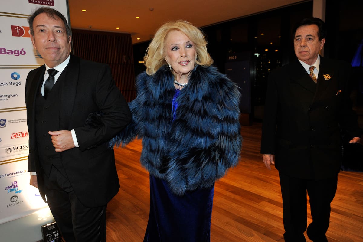 Mirtha Legrand, llegando a la Gala Solidaria a beneficio de la Fundación Fernández, donde habló de su decepción
