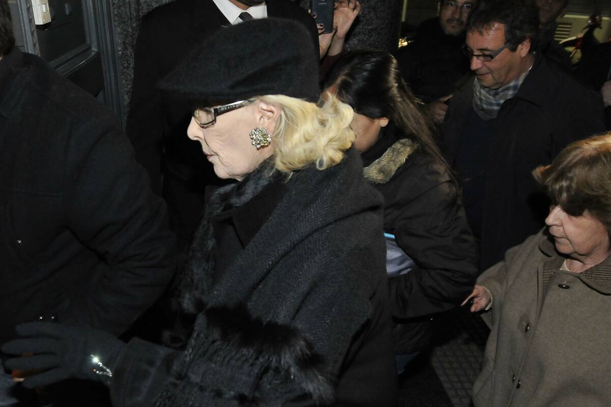 Mirtha Legrand llegó muy contenido para el velatorio de su querido Josecito