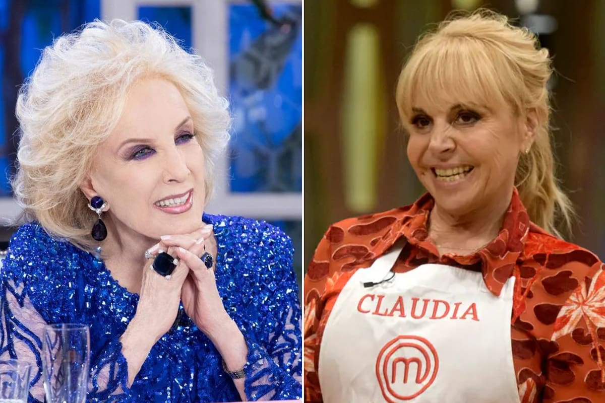 Mirtha Legrand reveló qué le dijo Claudia Villafañe tras la muerte de Diego Maradona