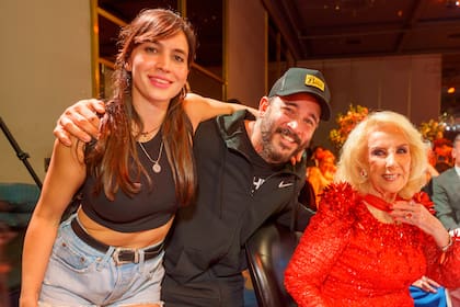 Mirtha Legrand se encontró con Wali Iturriaga y su esposa Mity Pérez en una fiesta en el Hotel Costa Galana de Mar del Plata