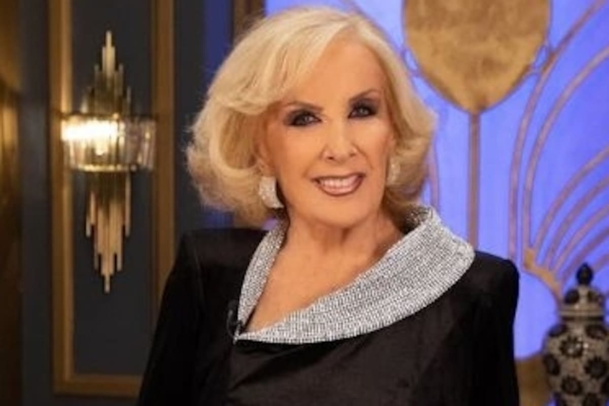 Mirtha Legrand se encuentra nuevamente internada en el sanatorio Mater Dei