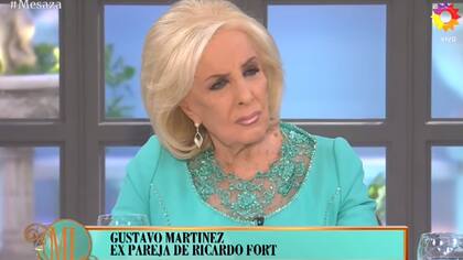 Mirtha Legrand se quebró al hablar de Fort