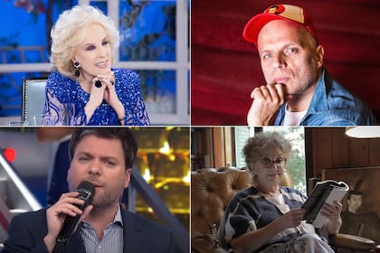 Mirtha Legrand, Sebastián Wainraich, Guido Kaczka y Norma Aleandro