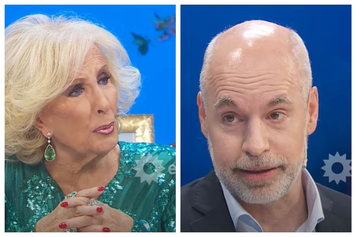 Mirtha Legrand tuvo un picante intercambio con Larreta.