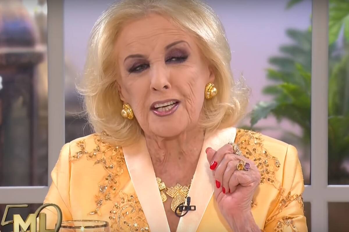 Mirtha Legrand y una confusión