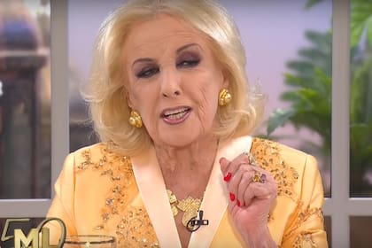Mirtha Legrand y una confusión