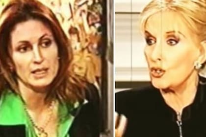 Mirtha y Silvana protagonizaron una pelea en vivo (Captura video)