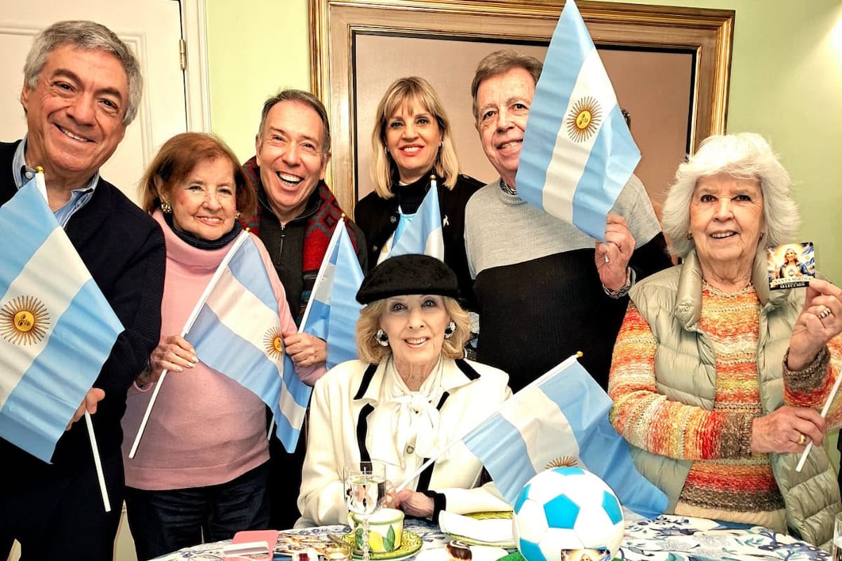 Mirtha y sus invitados en modo Mundial