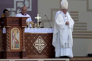 El Papa sobre contra la violencia organizada y el "sicariato" en Trujillo