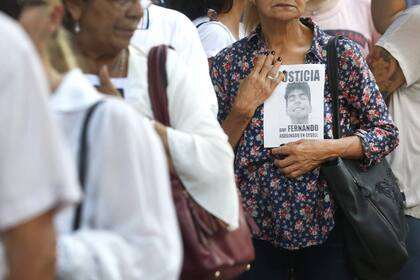 Misa en el Colegio Marianista, de Caballito, para recordar a Fernando Báez Sosa, que hoy hubiese cumplido 19 años