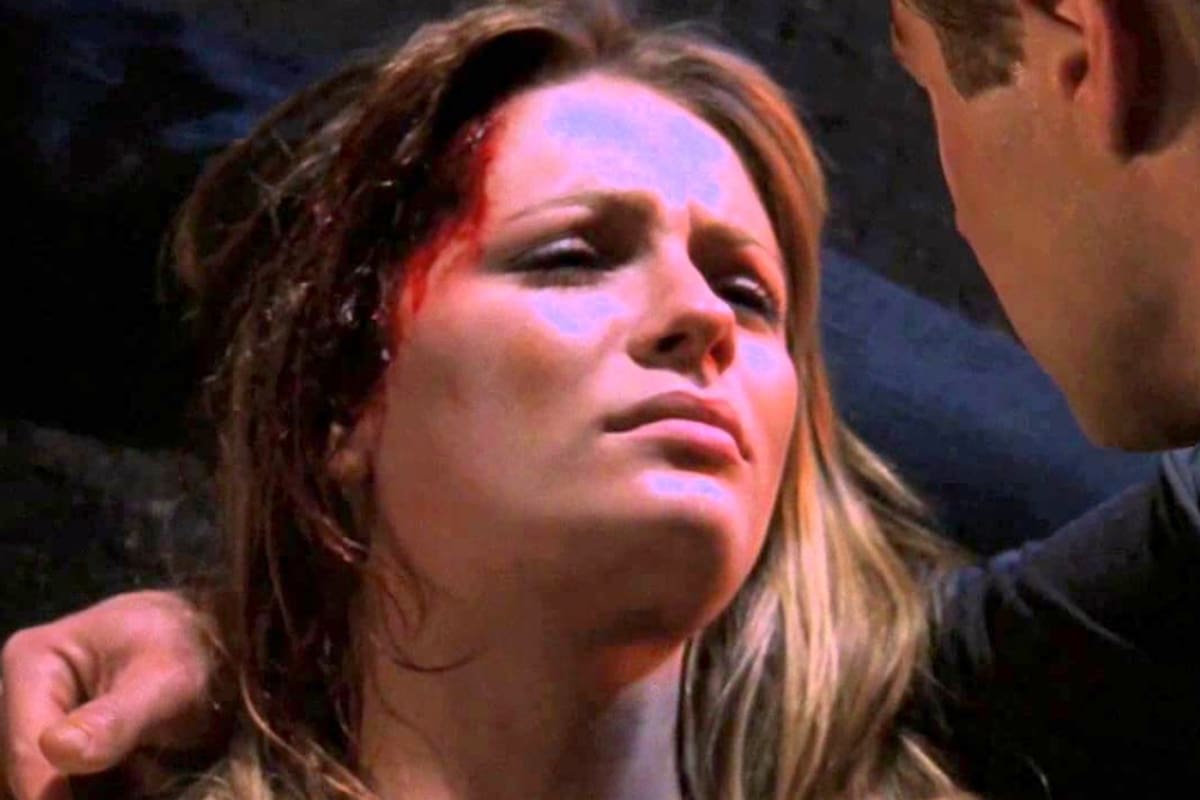 Mischa Barton, en la escena final de su personaje en The O.C.