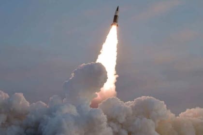 Misil táctico de corto alcance lanzado por Corea del Norte