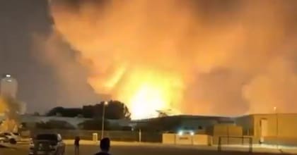 Misiles iraníes impactan una base militar estadounidense ubicada en Bahréin (Archivo)