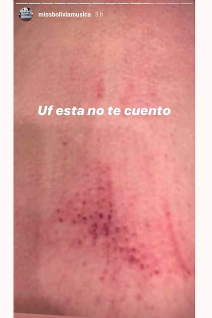 Una de las fotos que subió Miss Bolivia a su cuenta de Instagram