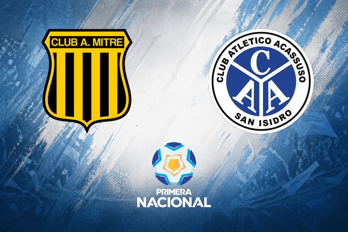 Mitre vs. Acassuso, por una nueva jornada de la Primera Nacional del fútbol argentino