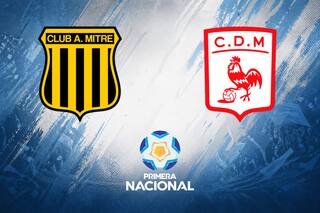 Mitre vs. Deportivo Morón, por la Primera Nacional 2026: día, hora y cómo ver online