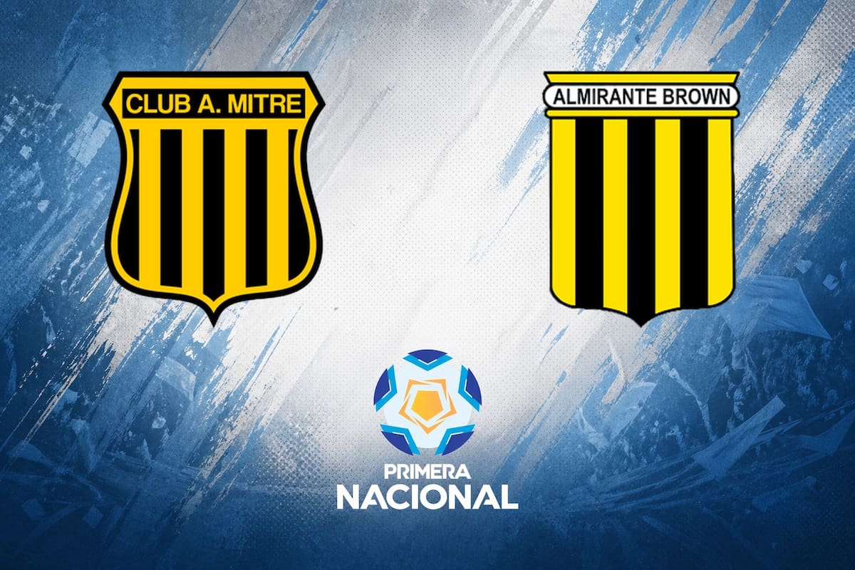 Mitre y Almirante Brown disputaron uno de los encuentros de la jornada del fútbol argentino