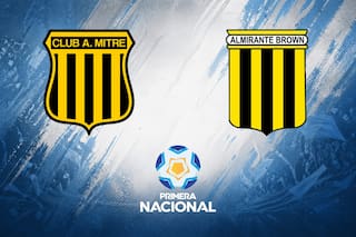 Mitre y Almirante Brown empataron 0-0 por la Primera Nacional 2026