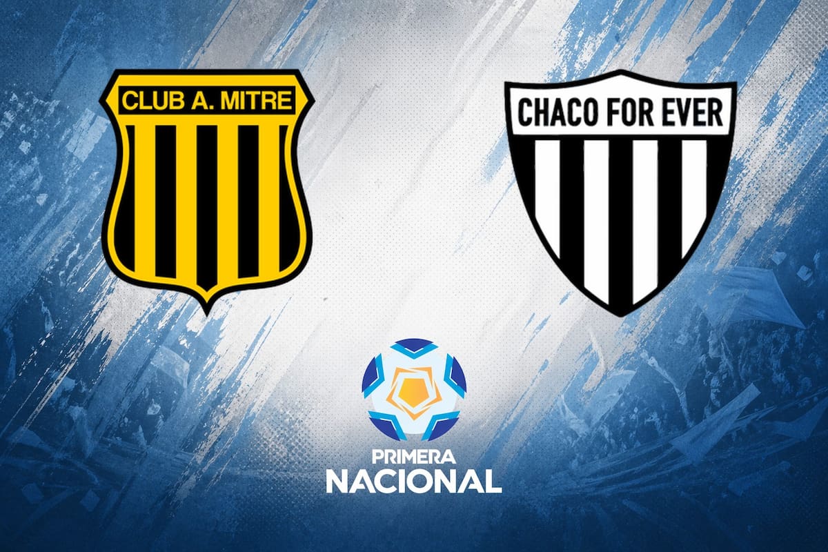 Mitre y Chaco For Ever disputaron uno de los encuentros de la jornada del fútbol argentino