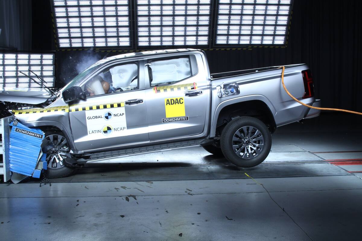 Mitsubishi L200 obtuvo la más alta calificación en las pruebas de choque de LatinNCAP