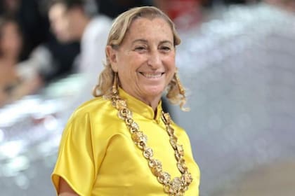 Miuccia continúa diseñando para Prada y Miu Miu