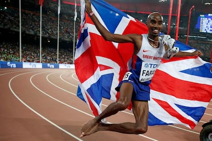 Mo Farah se consolidó como el rey del medio fondo en Pekín