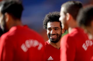 La recuperación de Mo Salah fue exitosa y su titularidad es un hecho