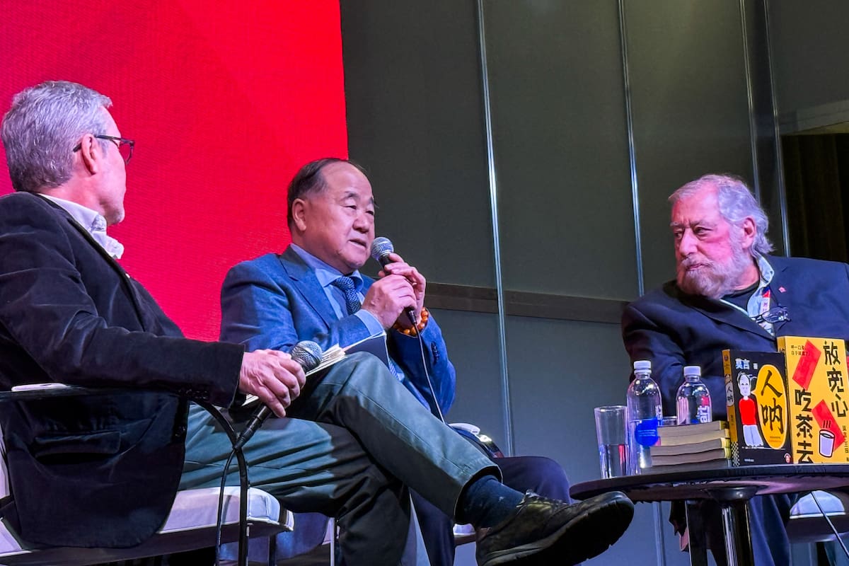 Mo Yan, en diálogo con Ezequiel Martínez y Alejandro Vaccaro