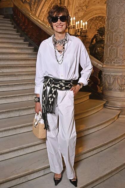 Modelo Chanel en los 80, Inès de La Fressange es la parisina más argentina del mundo de a moda. Hija de la cordobesa Cecilia Sánchez Cirez, Inès se destacó con su look gaucho en el desfile de Alta Costura