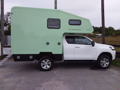 Modelo del motorhome que utilizó la pareja de ornitólogos neerlandeses
